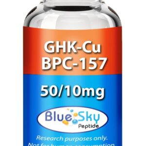 Blend GHK-Cu 50mg with BPC-157 10mg